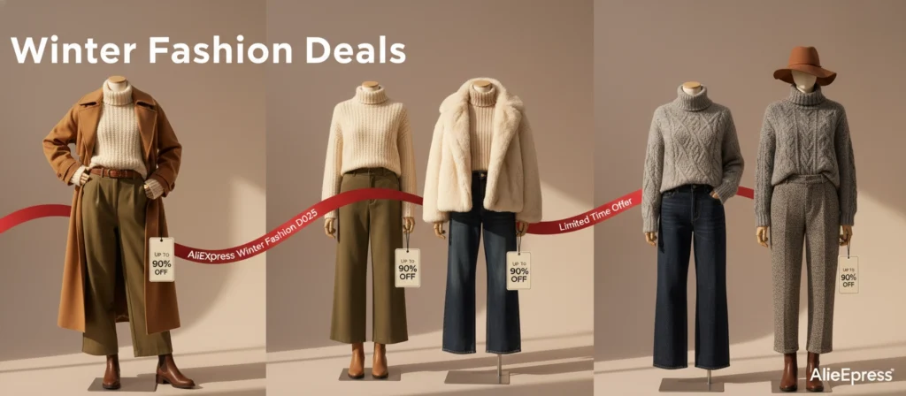 AliExpress Winter Fashion Deals 2025